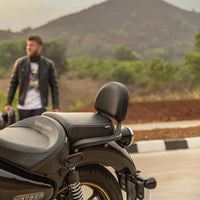 Black Touring Passenger Seat fit for Royal Enfield Meteor 350
