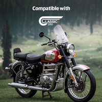 Black Touring Rider Seat fit for Royal Enfield Classic 350