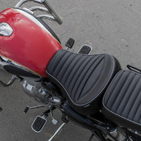 Black Touring Rider Seat fit for Royal Enfield Classic 350