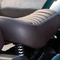 Brown Touring Rider Seat fit for Royal Enfield Classic 350