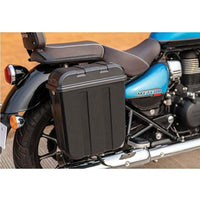 Black Commuter Pannier fit for Royal Enfield Bullet 350