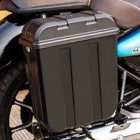 Black Commuter Pannier fit for Royal Enfield Goan Classic 350