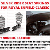 Silver Rider Seat Springs fit for Royal Enfield Classic 350