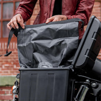 Black Commuter Waterproof Inner Bag fit for Royal Enfield Bullet 350