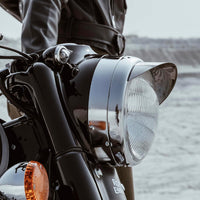 Silver Aero Visor fit for Royal Enfield Bullet 350