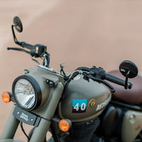 Black Aero Visor fit for Royal Enfield Bullet 350