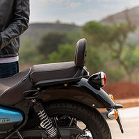 Brown Passenger Backrest Pad fit for Royal Enfield Meteor 350