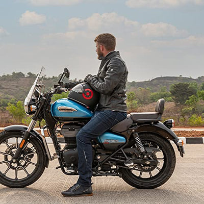 Brown Passenger Backrest Pad fit for Royal Enfield Meteor 350