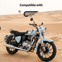 Black Pleated Seat Covers fit for Royal Enfield Classic 350
