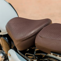 Brown Pleated Seat Covers fit for Royal Enfield Classic 350