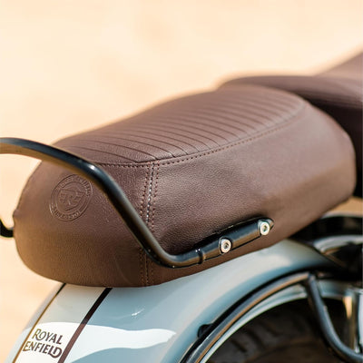 Brown Pleated Seat Covers fit for Royal Enfield Classic 350