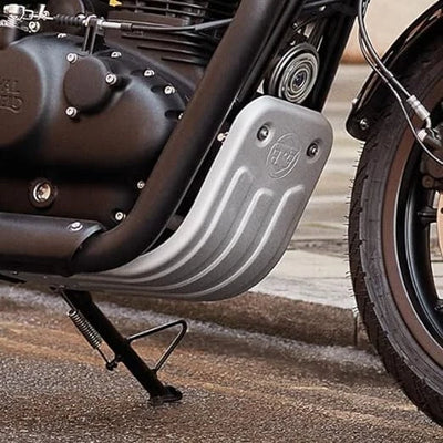 Silver Sump Guard fit for Royal Enfield Hunter 350