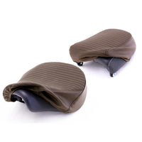 Brown Pleated Seat Cover fit for Royal Enfield Meteor 350