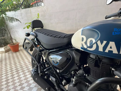 Black Signature Bench Seat fit for Royal Enfield Hunter 350