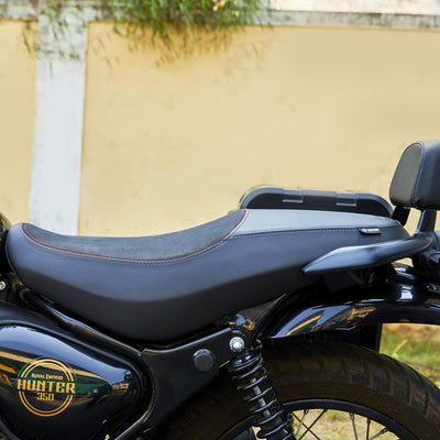 Black Custom Seat fit for Royal Enfield Hunter 350