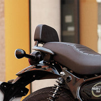 Black Passenger Backrest Mounts fit for Royal Enfield Hunter 350