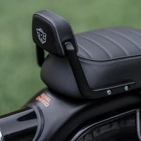 Black Passenger Backrest Mounts fit for Royal Enfield Bullet 350
