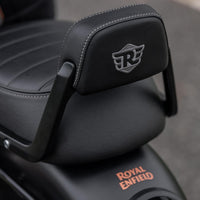 Black Passenger Backrest Mounts fit for Royal Enfield Bullet 350
