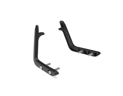 Black Passenger Backrest Mounts fit for Royal Enfield Bullet 350