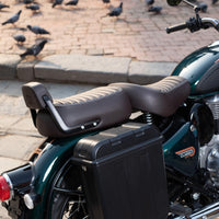Brown Passenger Backrest Pad fit for Royal Enfield Classic 350