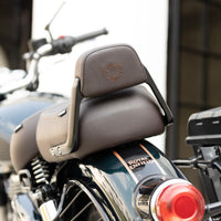 Brown Passenger Backrest Pad fit for Royal Enfield Classic 350