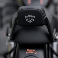 Black Passenger Backrest Pad fit for Royal Enfield Bullet 350