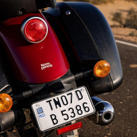 Black Long Haul Pannier Rails fit for Royal Enfield Super Meteor 650