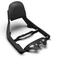 Black Passenger Backrest Mounts fit for Royal Enfield Super Meteor 650