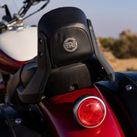 Black Passenger Backrest Mounts fit for Royal Enfield Super Meteor 650