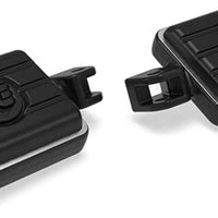 Black Deluxe Rider Footpegs fit for Royal Enfield Super Meteor 650