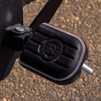 Black Deluxe Pillion Footpegs fit for Royal Enfield Super Meteor 650