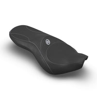 Black Deluxe Touring Dual Seat fit for Royal Enfield Super Meteor 650