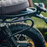 Black Soft Pannier Rails fit for Royal Enfield Super Meteor 650