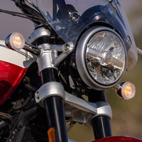 Silver LED Indicators fit for Royal Enfield Super Meteor 650