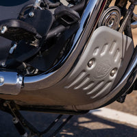 Silver Sumpguard fit for Royal Enfield Shotgun 650