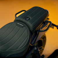 Black Signature Passenger Seat fit for Royal Enfield Shotgun 650