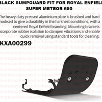 Black Sumpguard fit for Royal Enfield Super Meteor 650