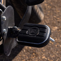 Black Deluxe Rider Footpegs fit for Royal Enfield Shotgun 650