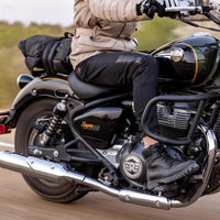 Black Airfly Evo Engine Guards fit for Royal Enfield Classic 650