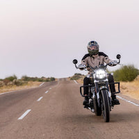 Black Airfly Evo Engine Guards fit for Royal Enfield Super meteor 650