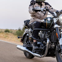 Black Airfly Evo Engine Guards fit for Royal Enfield Super meteor 650