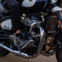 Silver Compact Engine Guards fit for Royal Enfield Shotgun 650