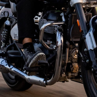Silver Compact Engine Guards fit for Royal Enfield Shotgun 650