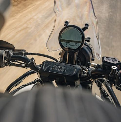 Black Rally Handlebar Pad fit for Royal Enfield Himalayan 450
