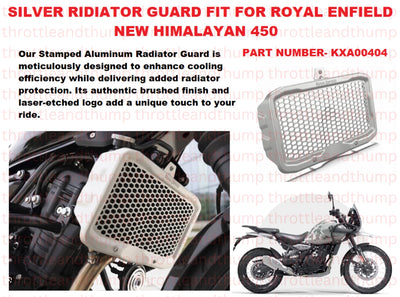 Silver Radiator Guard fit for Royal Enfield Himalayan 450