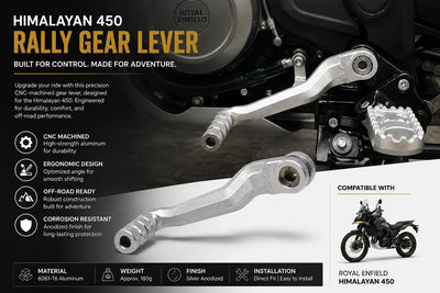 Rally Gear Lever fit for Royal Enfield Himalayan 450