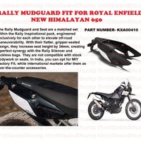 Rally Mudguard fit for Royal Enfield Himalayan 450