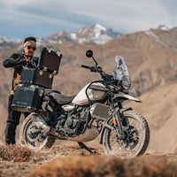 Black Adventure Top Box fit for Royal Enfield Himalayan 450
