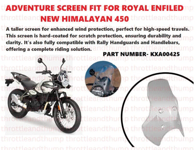 Adventure Screen fit for Royal Enfield Himalayan 450