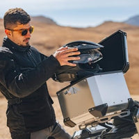 Silver Adventure Top Box fit for Royal Enfield Himalayan 450